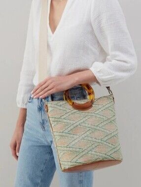 HOBO Woven Bucket Bag
